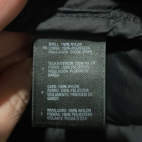 The north face goose down jacket with hood - Picture 4 of 4